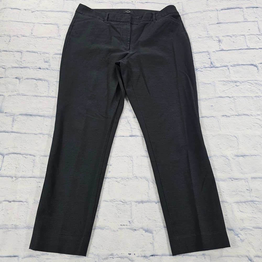 White House Black Market The Slim Ankle Pants Womens 12 Black Professional Work
